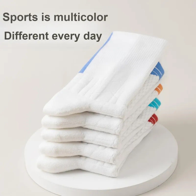 B&C.Room Basketball Socks Men's 4 Pack-2
