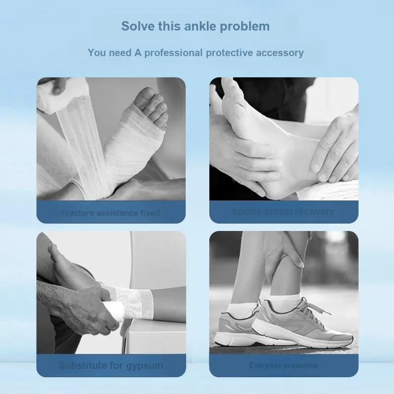 NAILEKESI Ankle Braces Soccer Basketball Running Cycling Skiing Unisex Polyamide Polyester S XL-11