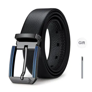 WilliamPOLO Cow Leather Leather Belts Men's Multicolor 3.5cm