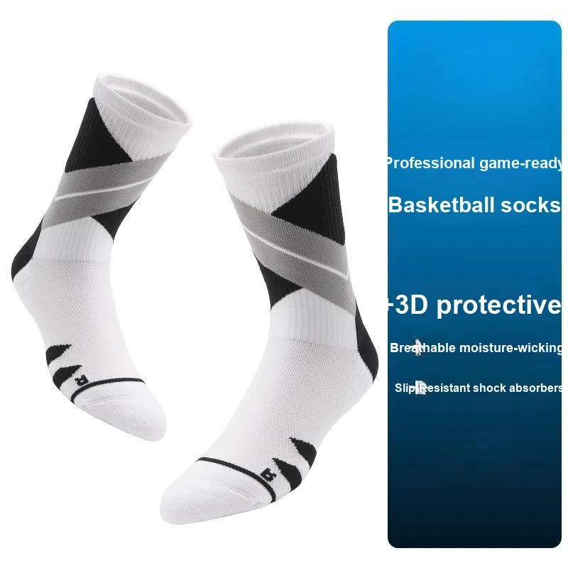 Gentle Welcome Basketball Socks Unisex 3 Pack-19
