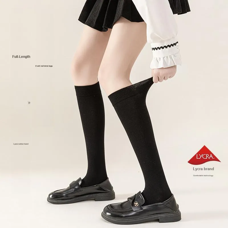 Lan Miao Knee High Socks Women's 2 Pack-10
