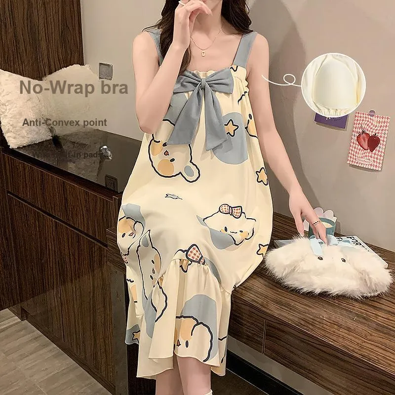 FENTENGCARE Women's Nightgowns-3