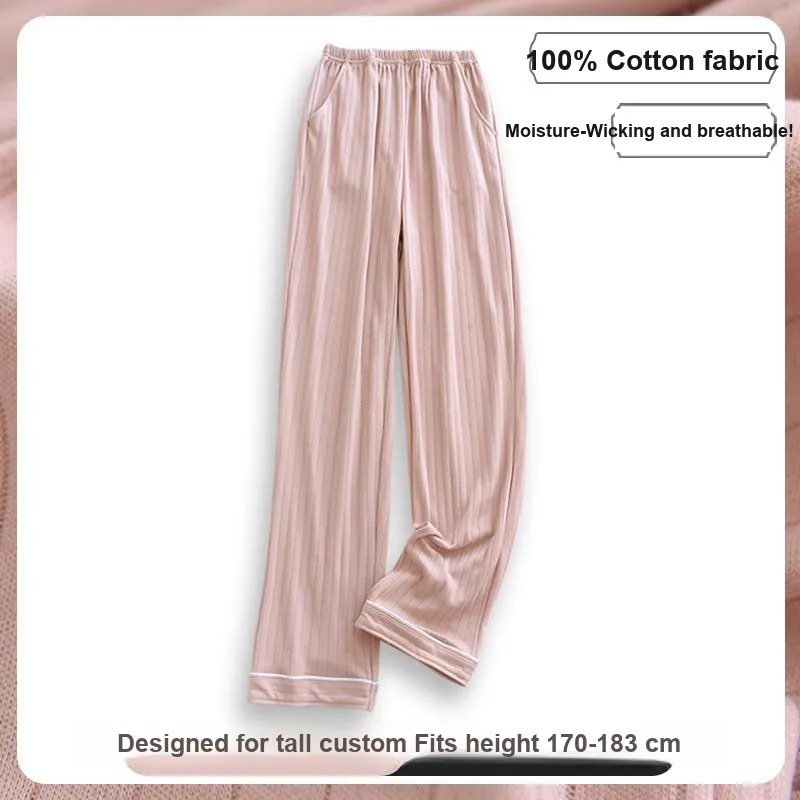 Maultiay Pajama Pants Women's Dusty Pink-2