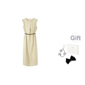 Fstudio Korean Style Elegance, Soft And Tender Style, Slimming Sleeveless Dress Women's
