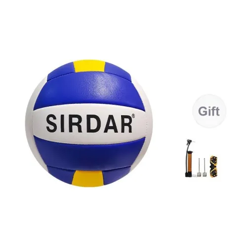 SIRDAR PU Size 5 Volleyball Unisex Blue Yellow White