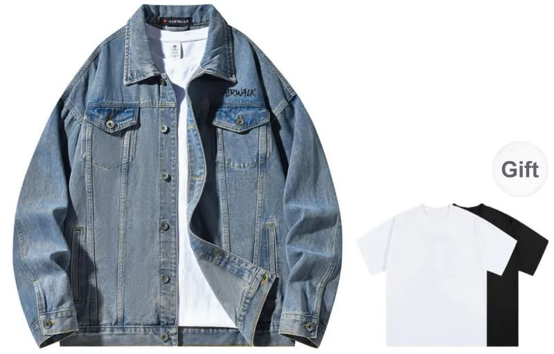 Airwalk Denim Jackets Unisex-13