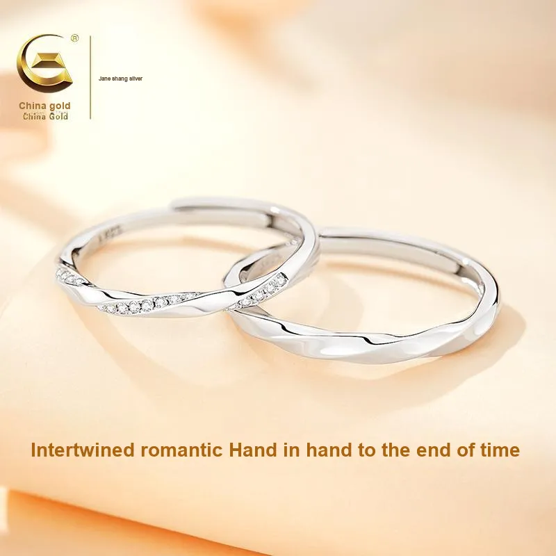 ZSY 999 Fine Silver Rings Unisex-3