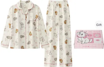 Gongdie x Disney Pajama Set Women's Gift Box Set Apricot