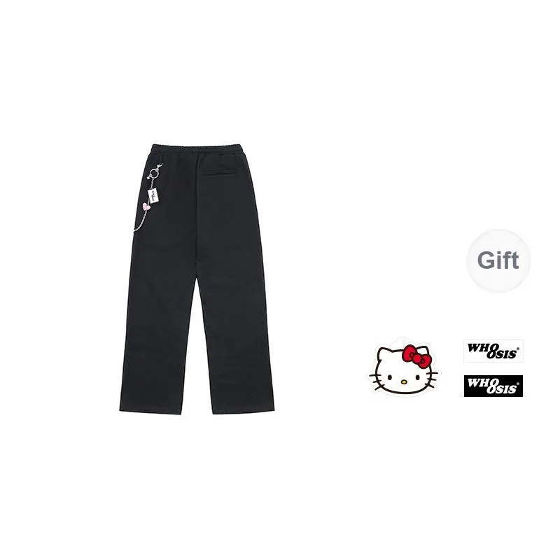WHOOSIS Knitted Sports Pants Unisex-5