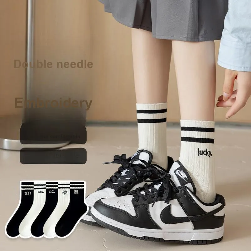 Montagut Unisex Mid Calf Socks-3