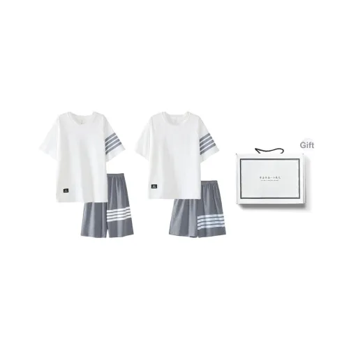 XUANZHITING Пижама Подарочная Коробка Унисекс Белый