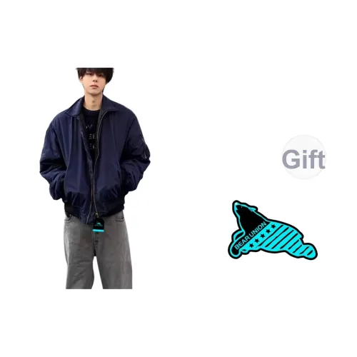 BEAR UNION Синие Унисекс Куртки