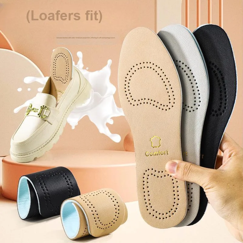 AAJF Cow Leather Insoles Unisex-1