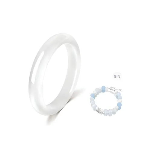 Artisan Lock Heart Jade Цветное стекло Браслеты Женские