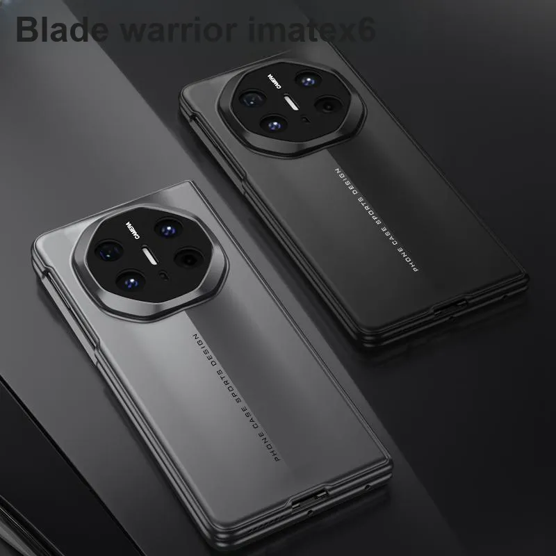 Mivana Vegan Leather Material Elegant And Dignified Men's Business Style Phone Cases Compatibility With Huawei Mate X6-4