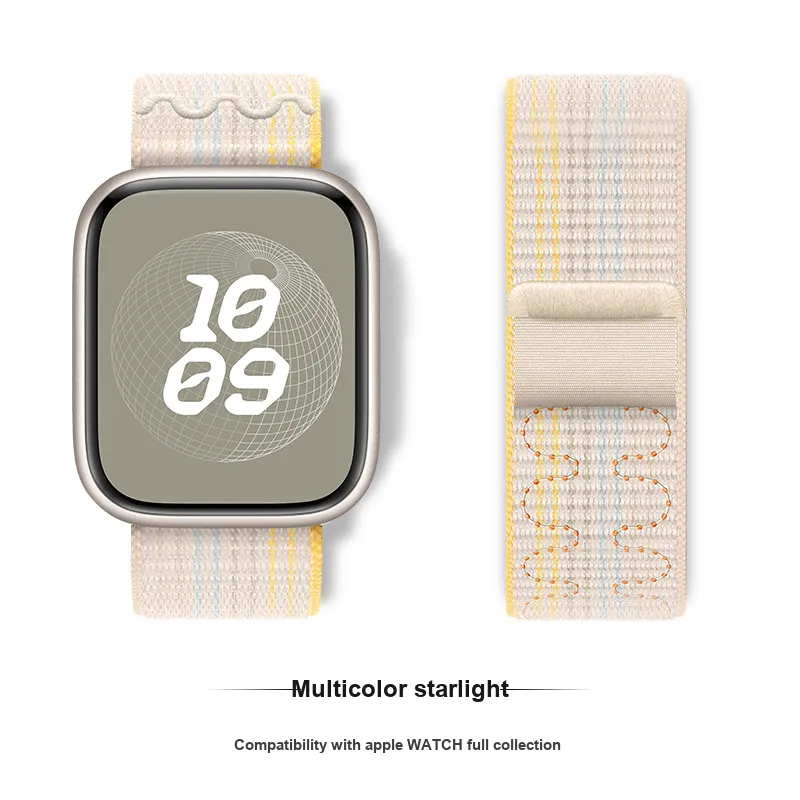 LOVINGCOOL Apple Compatibility Watch Band Nylon Material-35