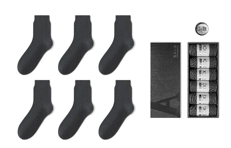 Taste the color Men Mid Calf Socks-16