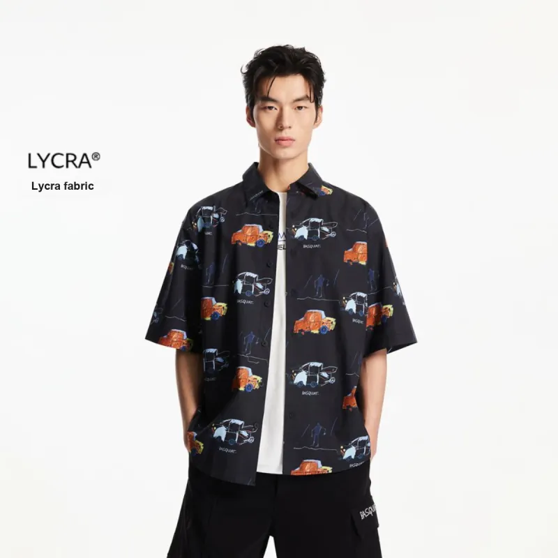 JACK JONES· x Jean Michel Basquiat Spring Shirt Men's-8