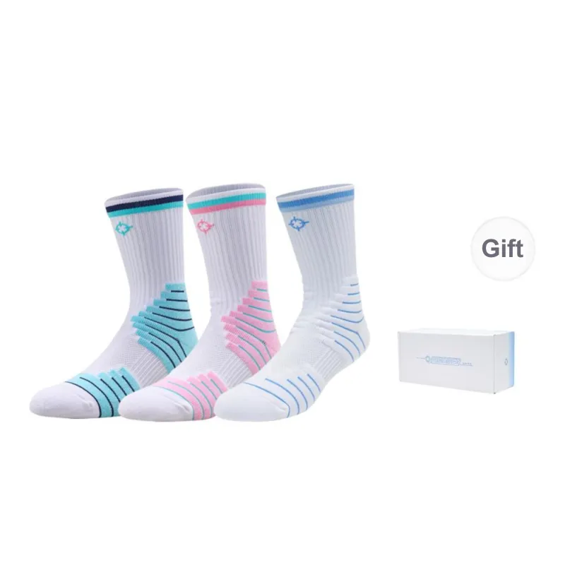 RIGORER Casual Knee High Socks, Basketball Socks, Sports Socks, Knee High Socks Unisex Combo Set-0