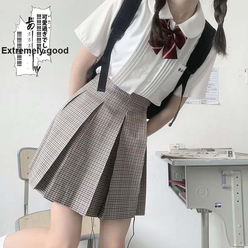 Tokyo Season Casual Short Skirts Women's Eight Box Pleated Skirt-2