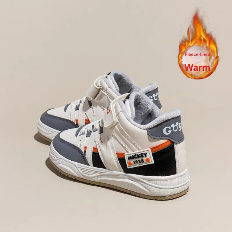 Disney Warm High-Top Kids' Skateboarding Shoes Kids'-9