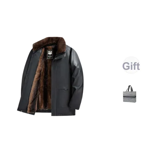 Vintage Cars Кожаная куртка Мужская