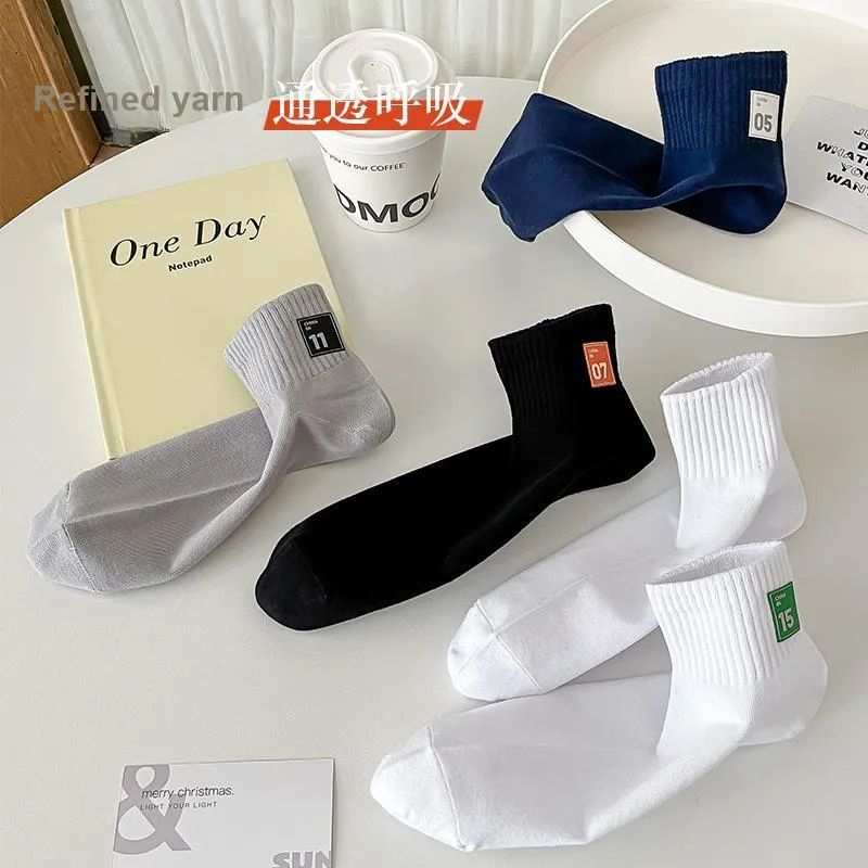 Lan Miao Ankle Socks Men's 5 Pack-2