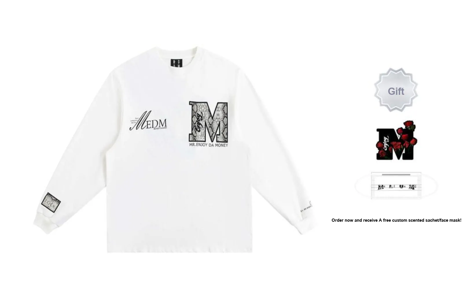MR.ENJOYDA MONEY T Shirts Unisex White