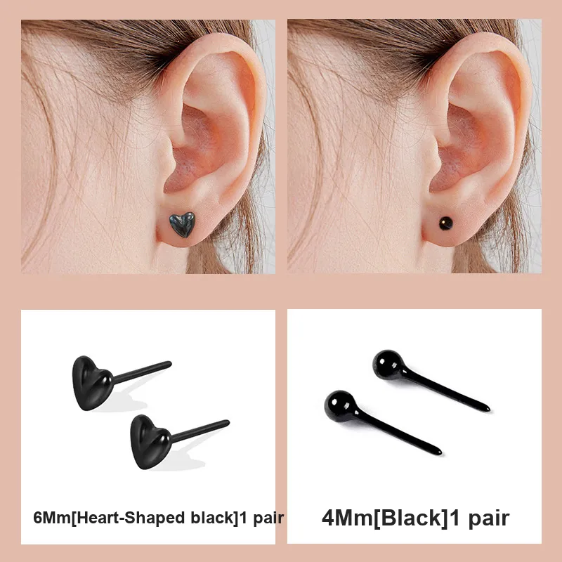 AIDO STUDIO Ceramic Stud Earrings Unisex-2