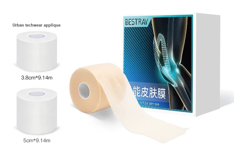 BESTRAY Skin Membrane For Knees Patella Band Sports Tape Ankle Support Fixed Applique Rubber Band Base Layer Soccer-6