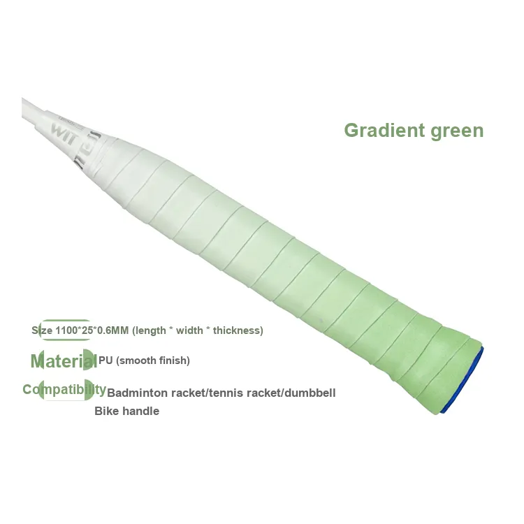 WITESS Badminton Grip Tape Macaron Color Palette 6 Colors To Choose PU Thin 1100*25*0.6mm-70