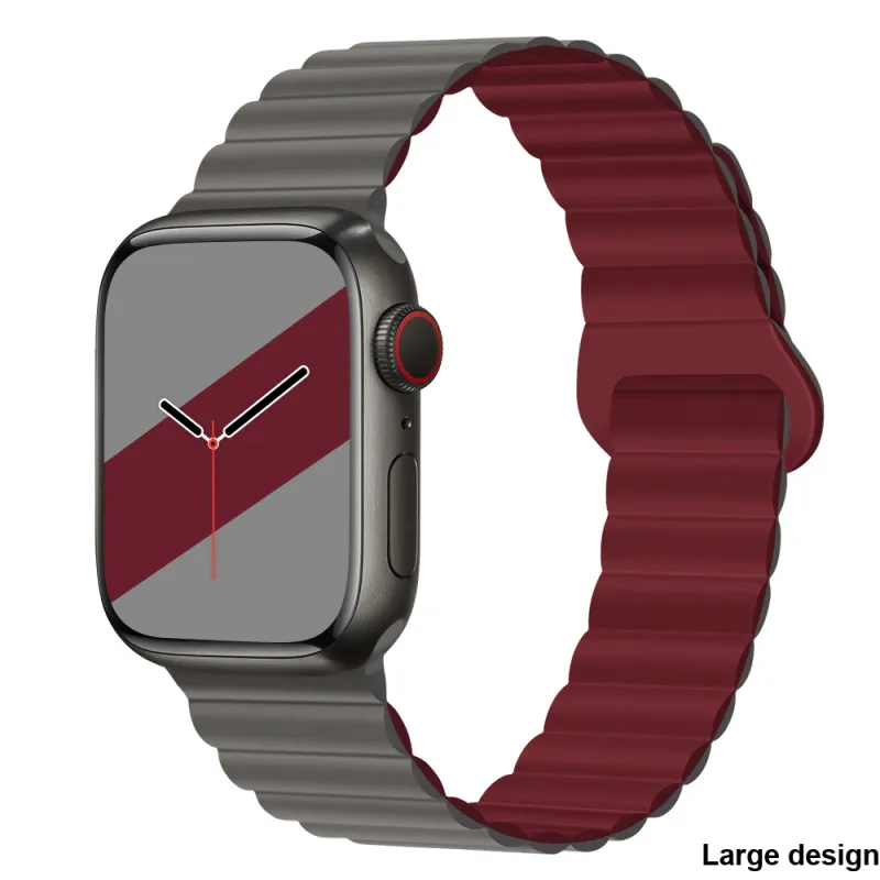SOUTU Watch Band Apple Compatibility 38/40/41/42/44/45/49mm Silicone Material-14