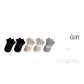 Black 2 Pack+Ecru 2 Pack+Light Gray 1 Pair