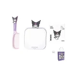 Kuromi Metal Dressing Table Mirror+Purple Cartoon Comb+Clothing Sets & Shopping Bag Included