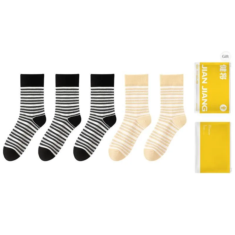 Master Mid Calf Socks Women's Shopping Bag Combo Set-7