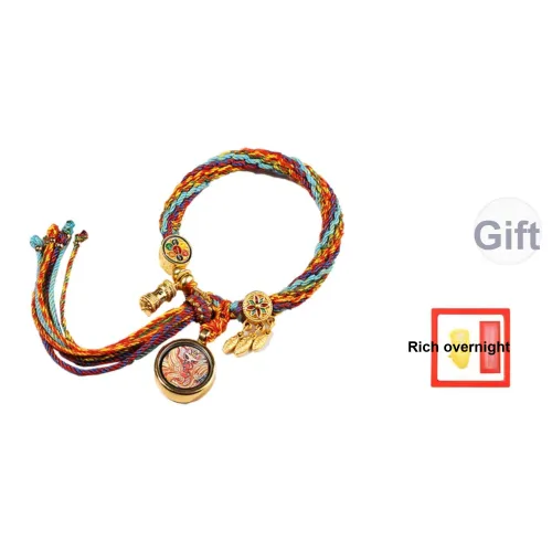 Плетеные банты Сплав Браслеты Унисекс