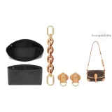 [Original Shoulder Strap]Extender Chain 17cm+Liner *Includes Abrasion-Resistant Buckle