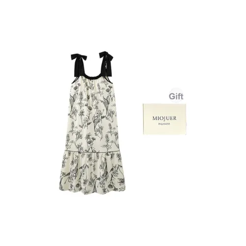 MIOJUER Ночная сорочка Женская Набор в подарочной коробке Бежевый Желтый