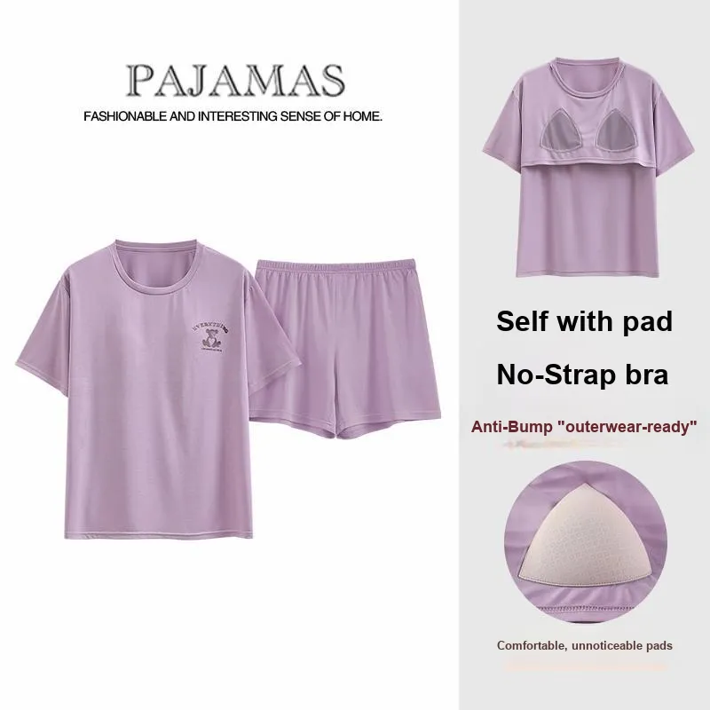 MADALLO Pajama Set Women's Purple-1