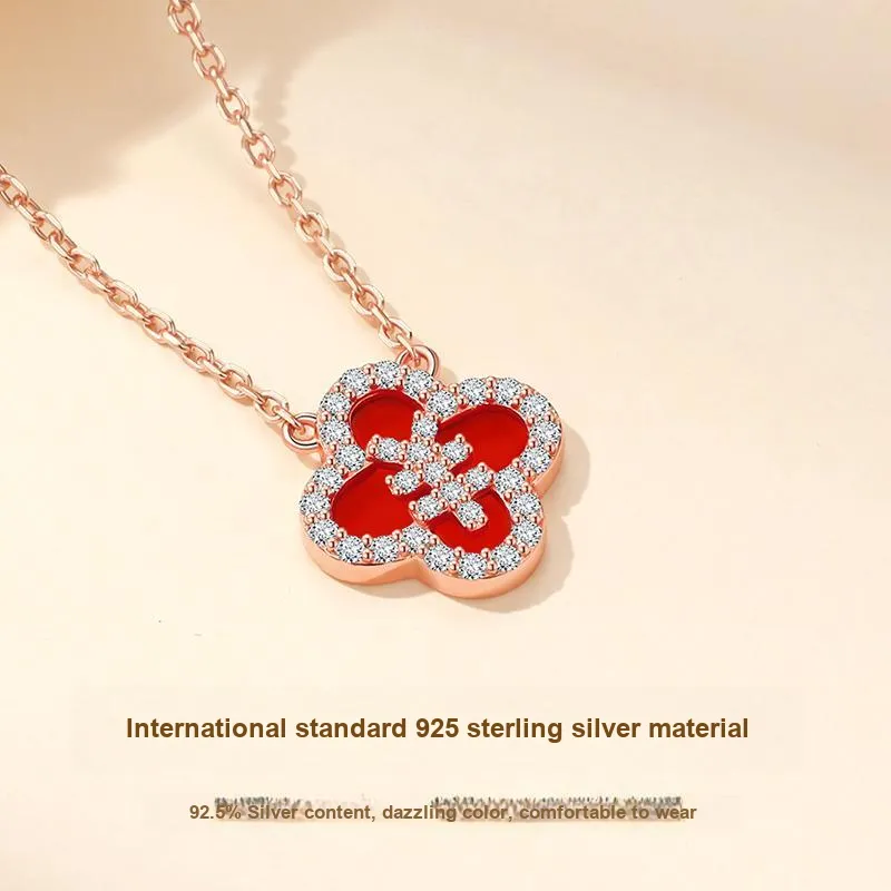 Schloney 925 Sterling Silver Necklaces Women's-2