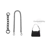 Gunmetal 25cm+Decorative Chain 56cm
