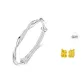 Mobius Bangle[with Gold Foil]