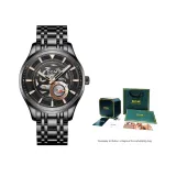 Steel Band Rose Gold Dial