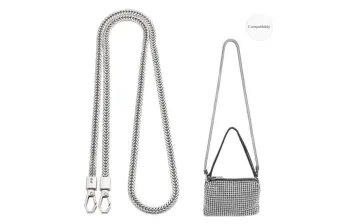 Kim Yeon sha Metal Shoulder Straps Silver