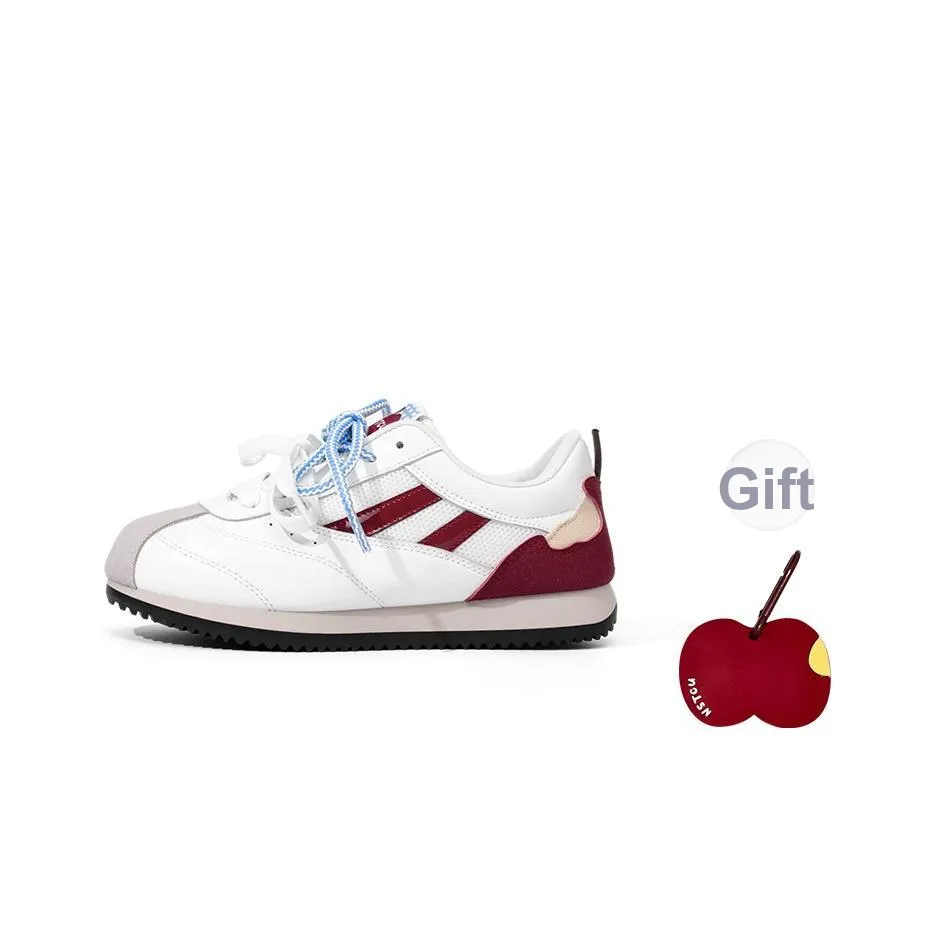 NSTCU Slip Resistant Abrasion Resistant Низкий Топ Повседневная обувь Унисекс Яблоко Укус