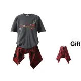Dark Gray (with Red Skirt)