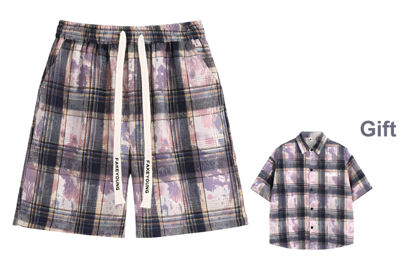 Fakeyoung Casual Shorts Unisex-27