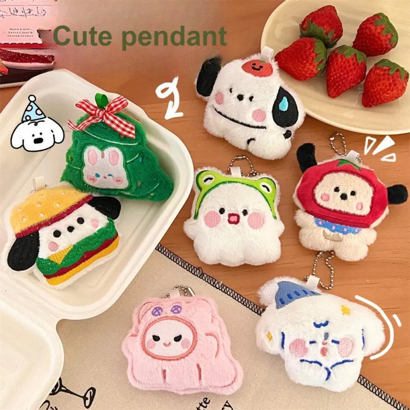 Yi Bu Kang Plush Pendants Unisex-9