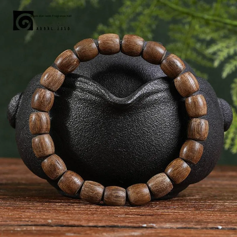 RIXIANGWAN Fragrance Agarwood Bracelets Unisex-1