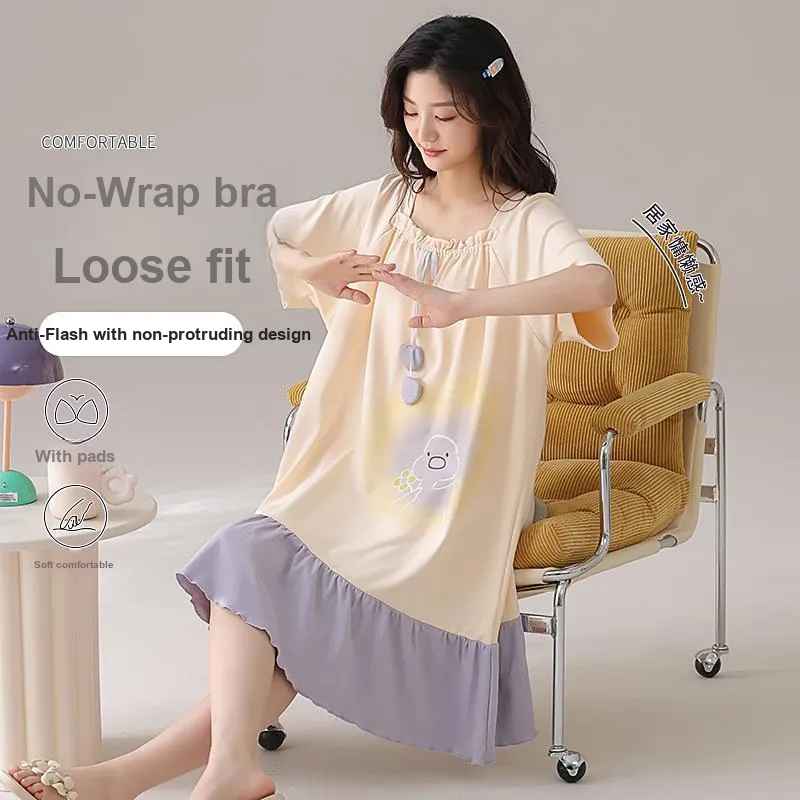 Pretty lady Women's Nightgowns-1